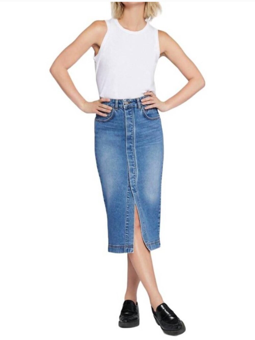 Current/Elliott Denim Skirt